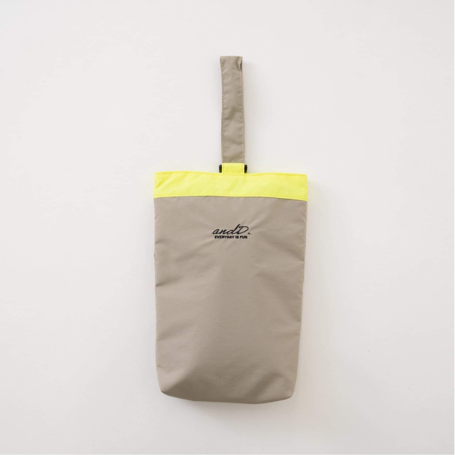 【撥水】バイカラーシューズバック