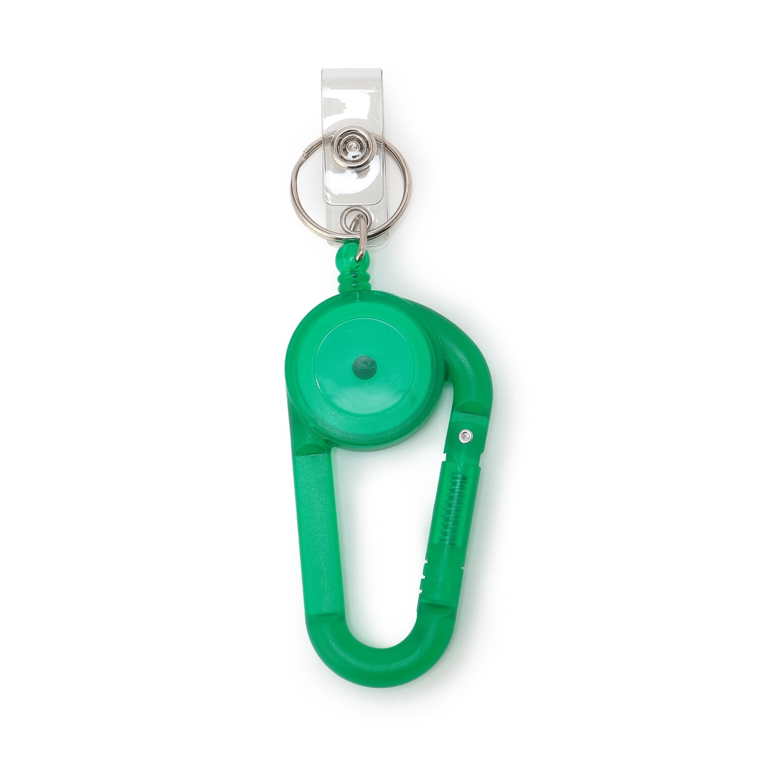 リール付きカラフルカラビナ