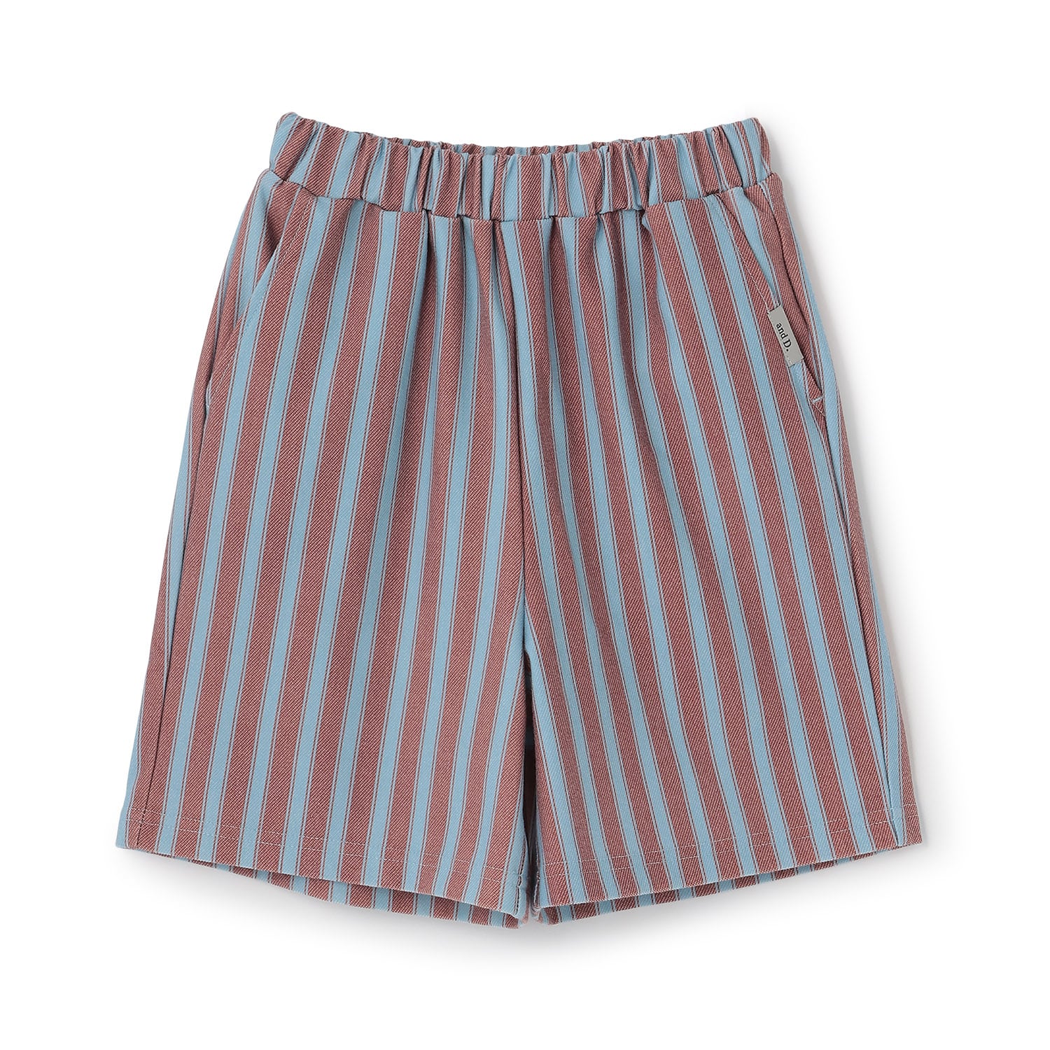 のびっとカットツイル柄ショートパンツ
