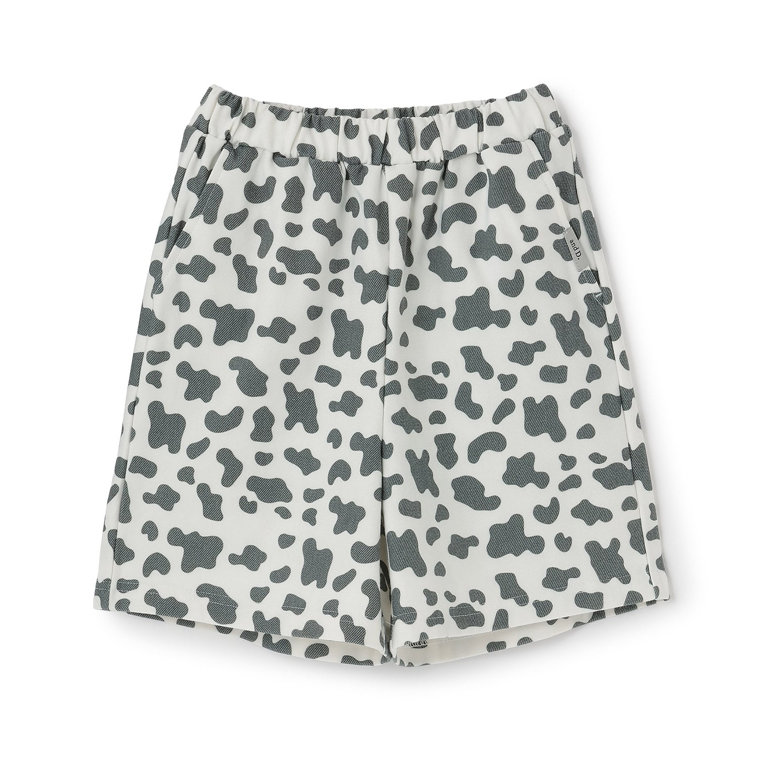 のびっとカットツイル柄ショートパンツ