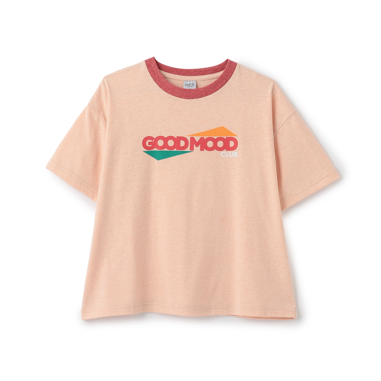 TCR/ビックシルエットリンガー半袖T