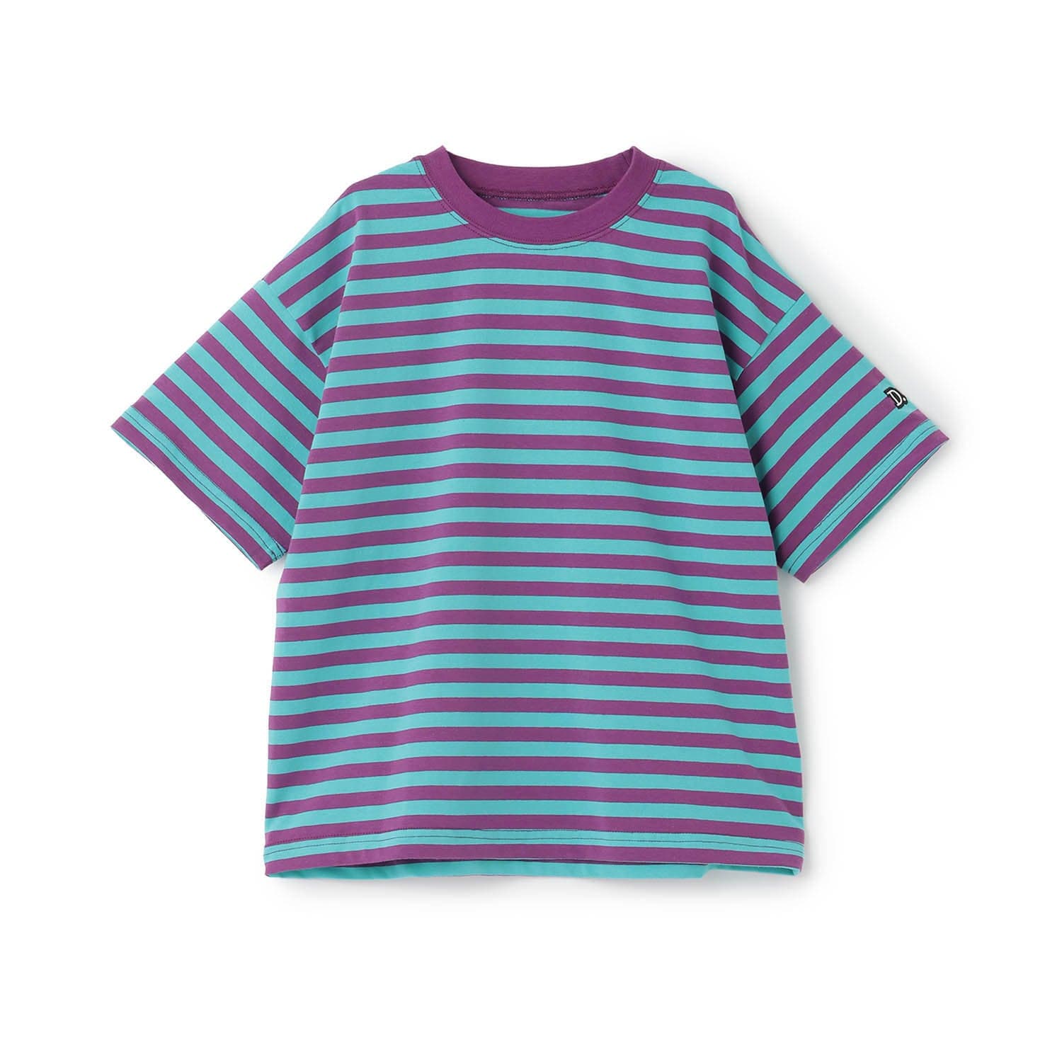 【365D】アソートボーダーワイド半袖T