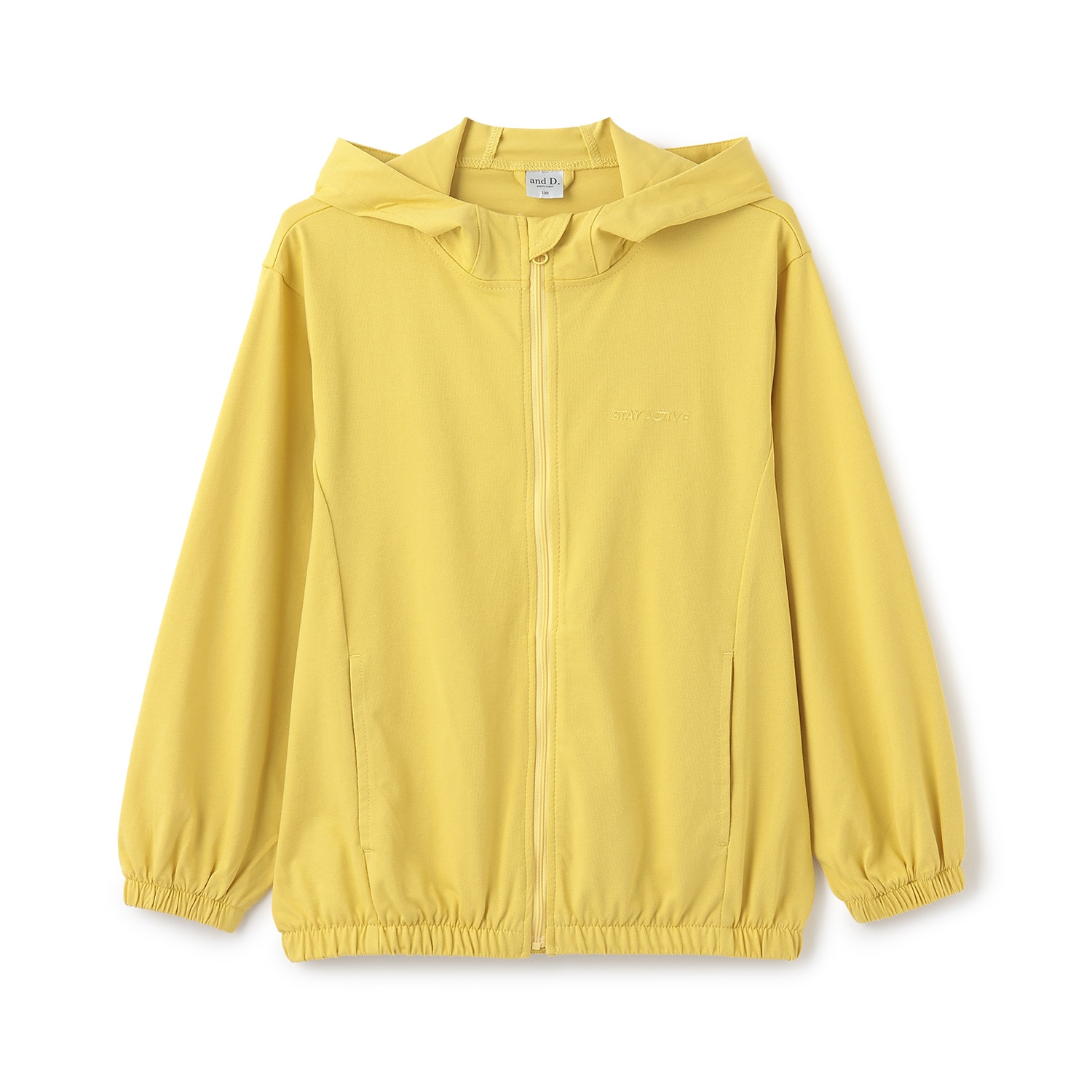 【接触冷感】【UVカット】ジップパーカー