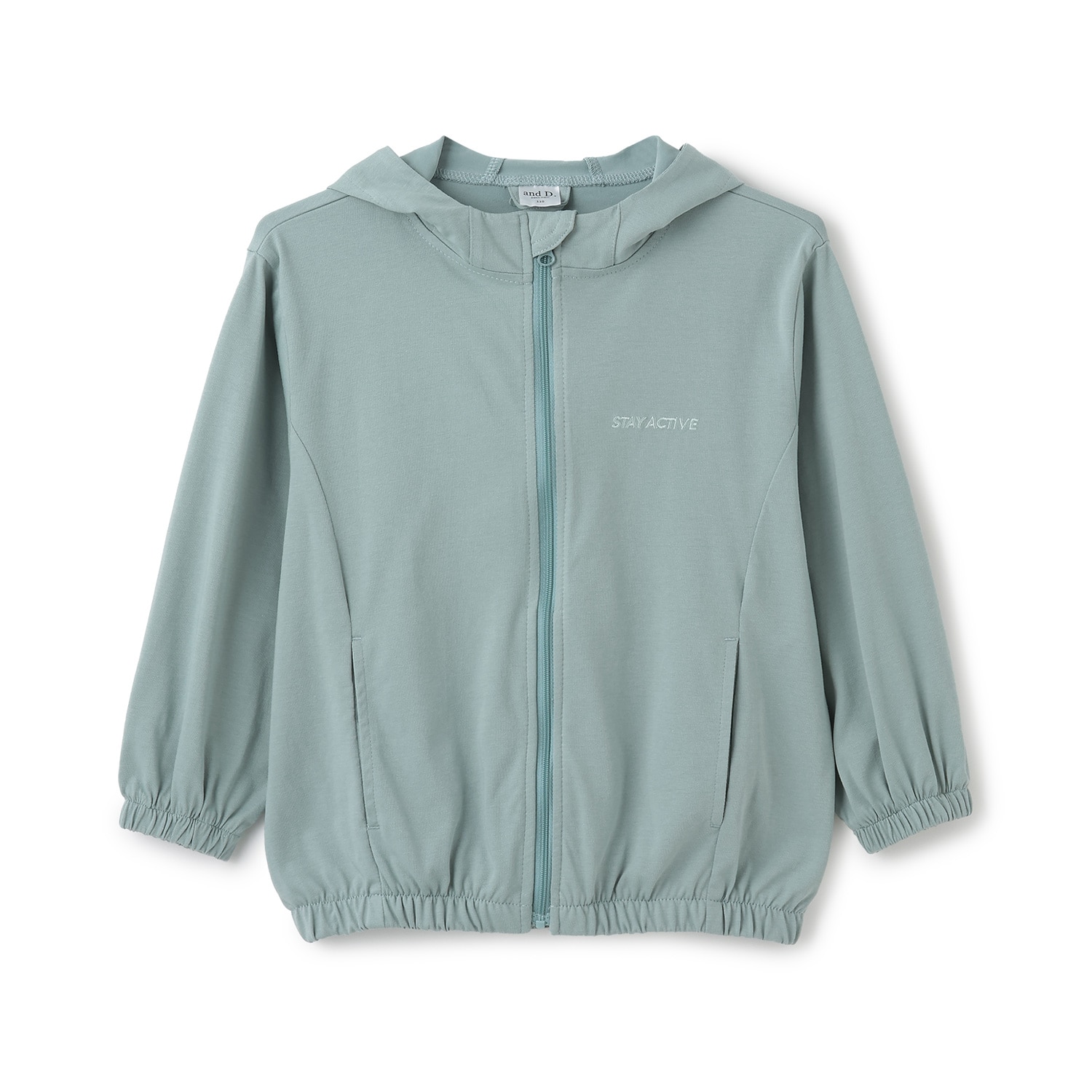 【接触冷感】【UVカット】ジップパーカー