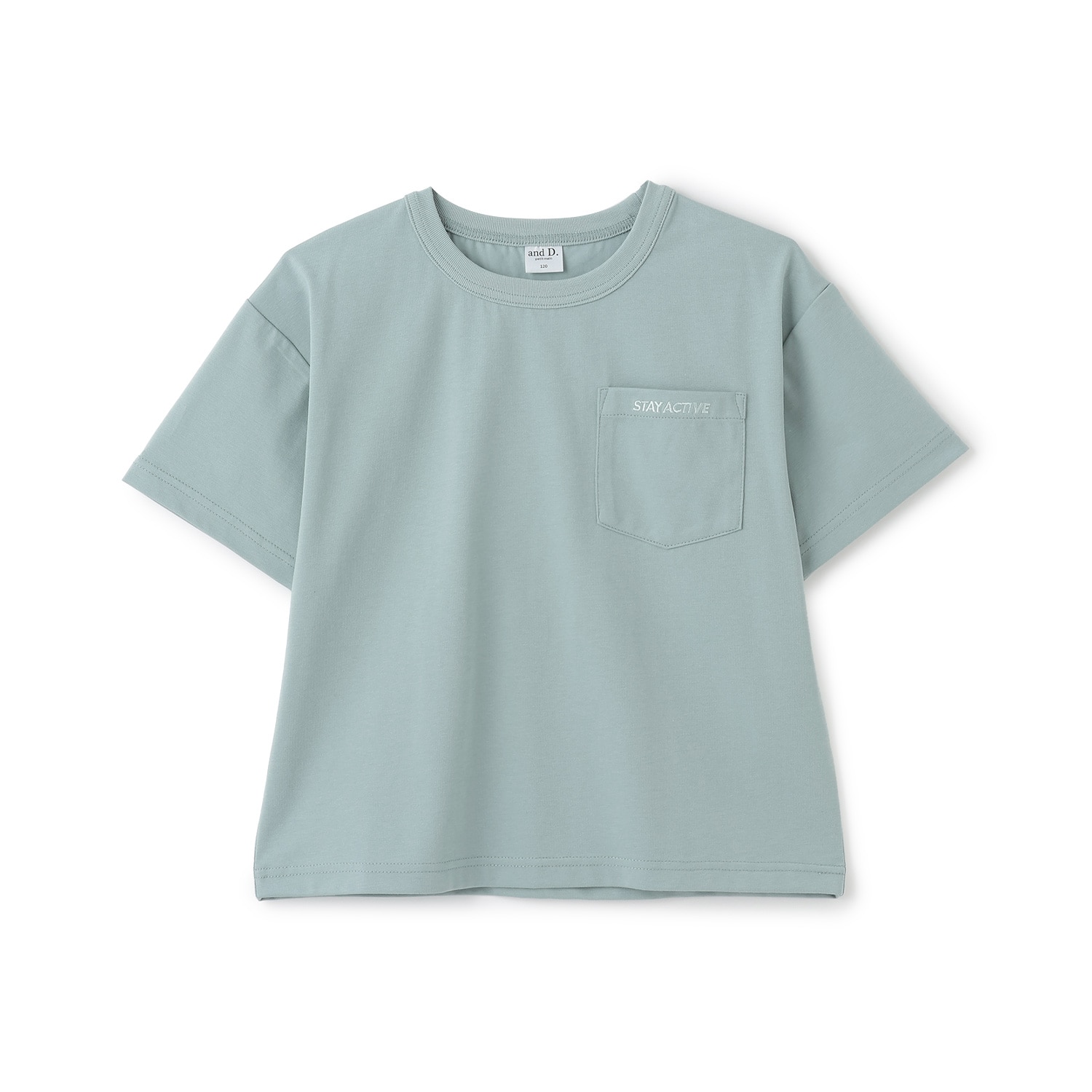 【接触冷感】【UVカット】ポケット半袖T