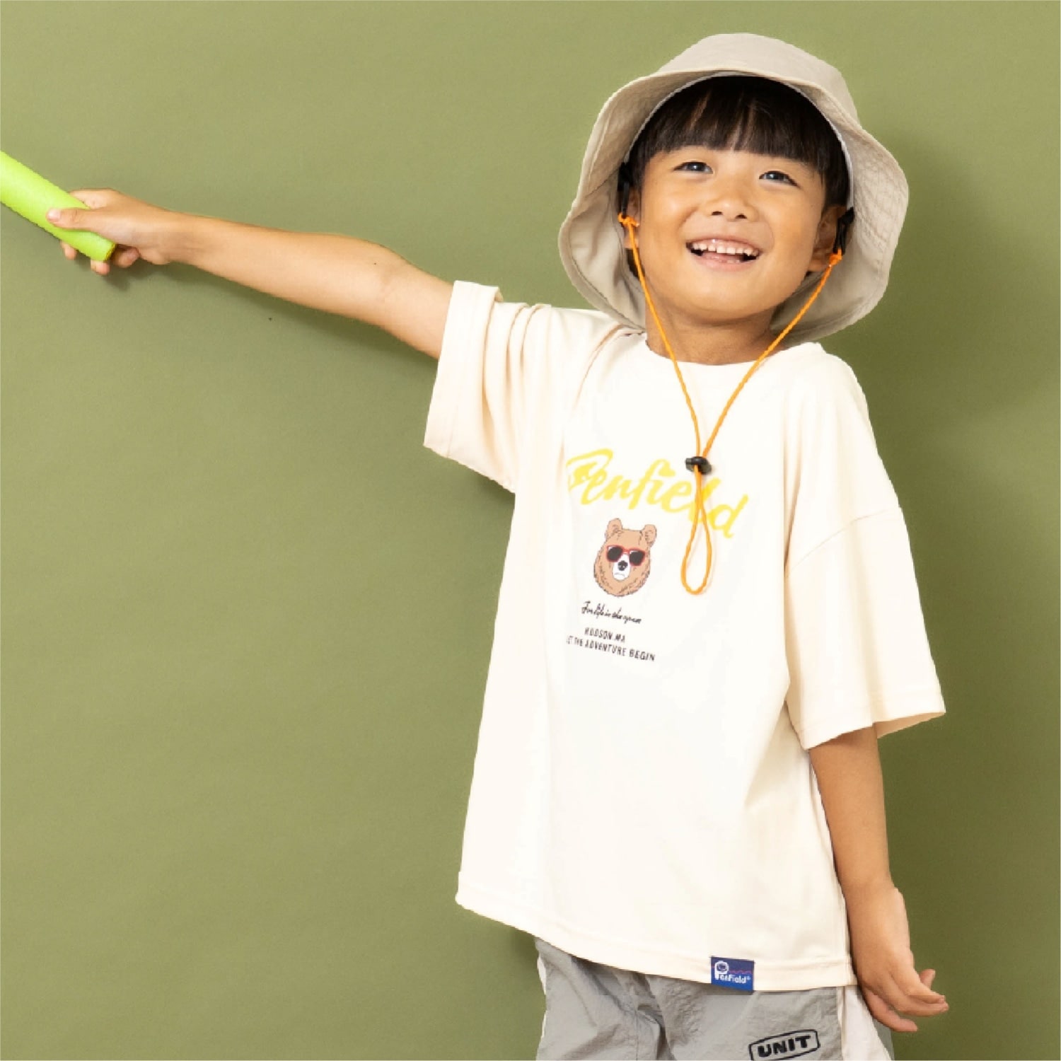 【Penfield】【親子リンク】【接触冷感】キッズアソートベア半袖Tシャツ