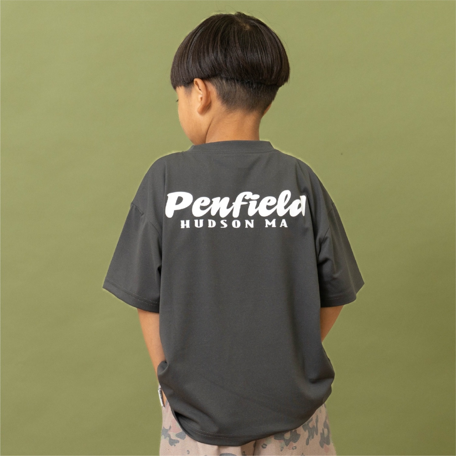 【Penfield】【親子リンク】【接触冷感】キッズアソートベア半袖Tシャツ