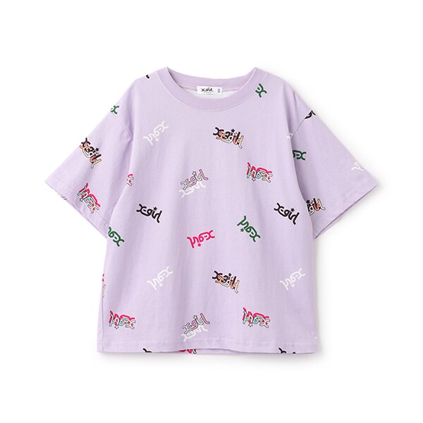 【人気商品再入荷】【直営店で取り扱い無し】ミルズロゴ総柄半袖Tシャツ