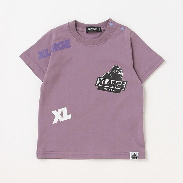 【人気商品再入荷】【直営店で取り扱い無し】【抗菌加工】ランダムプリントロゴ半袖Tシャツ