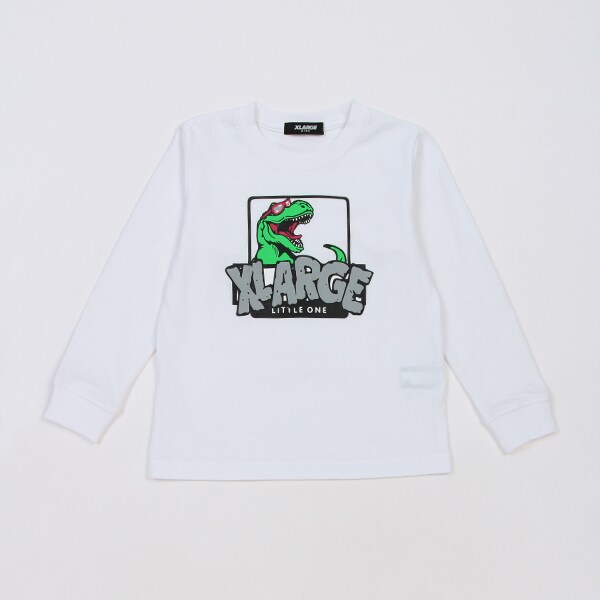 【人気商品再入荷】【直営店で取り扱い無し】キョウリュウモチーフ長袖Tシャツ