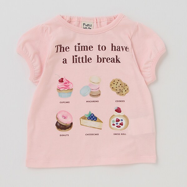 TRALALAトゥララ　長袖プリントTシャツ フリーサイズ　スイーツ　お菓子 トゥララ Tシャツ 送料込み(トゥララ/TRALALA ) - フリマアプリ