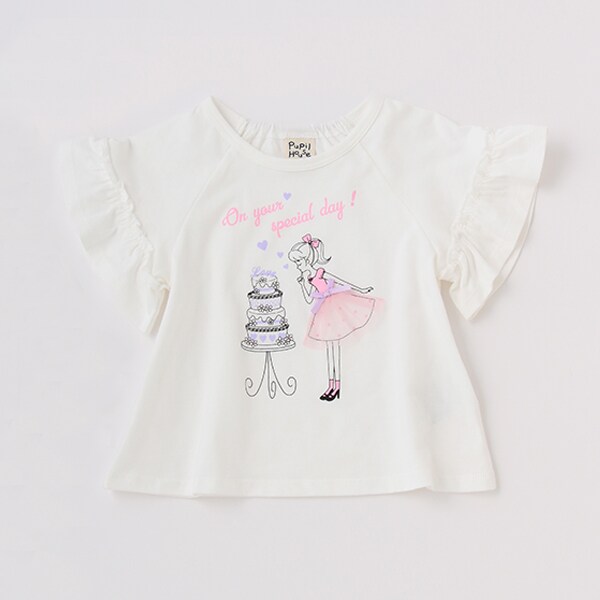 女の子モチーフTシャツ
