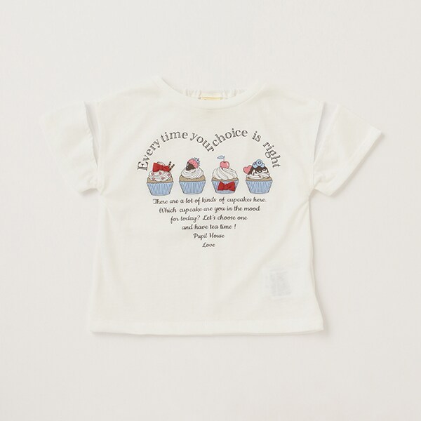 袖切り替えTシャツ
