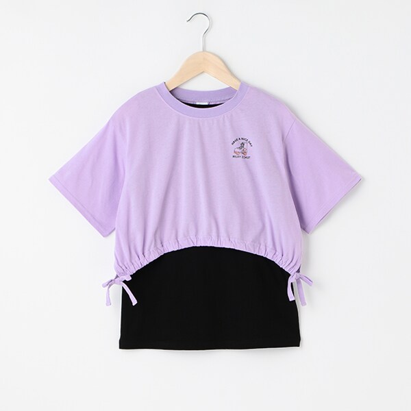 【milkycoast】レイヤードTシャツ