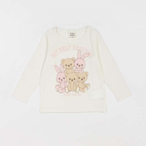 ぬいぐるみ長袖Tシャツ