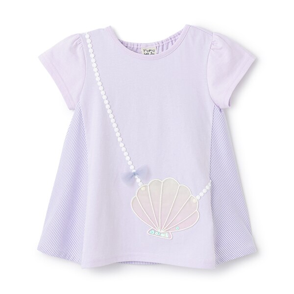 シェルポシェット半袖Tシャツ