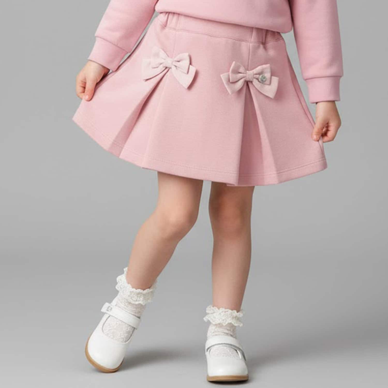 リボンプリーツスカパン