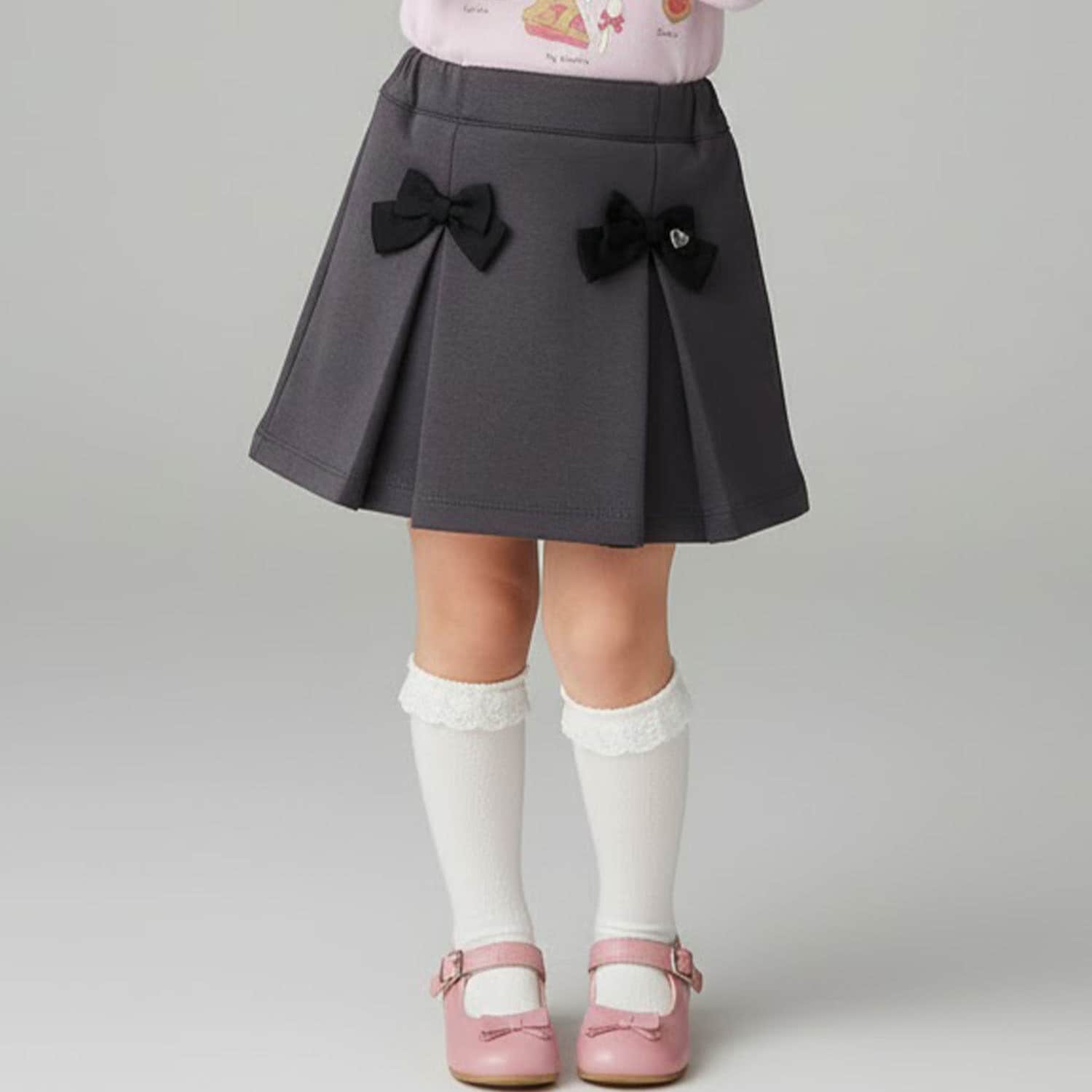 リボンプリーツスカパン