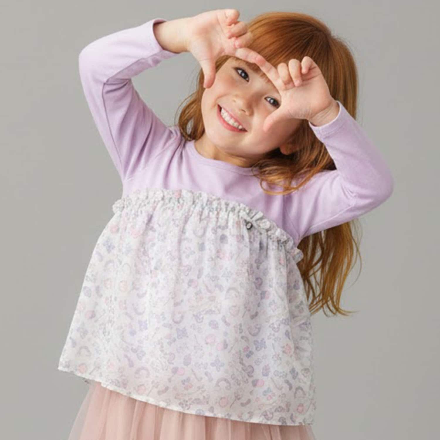 ユニコーンモチーフドッキングTシャツ