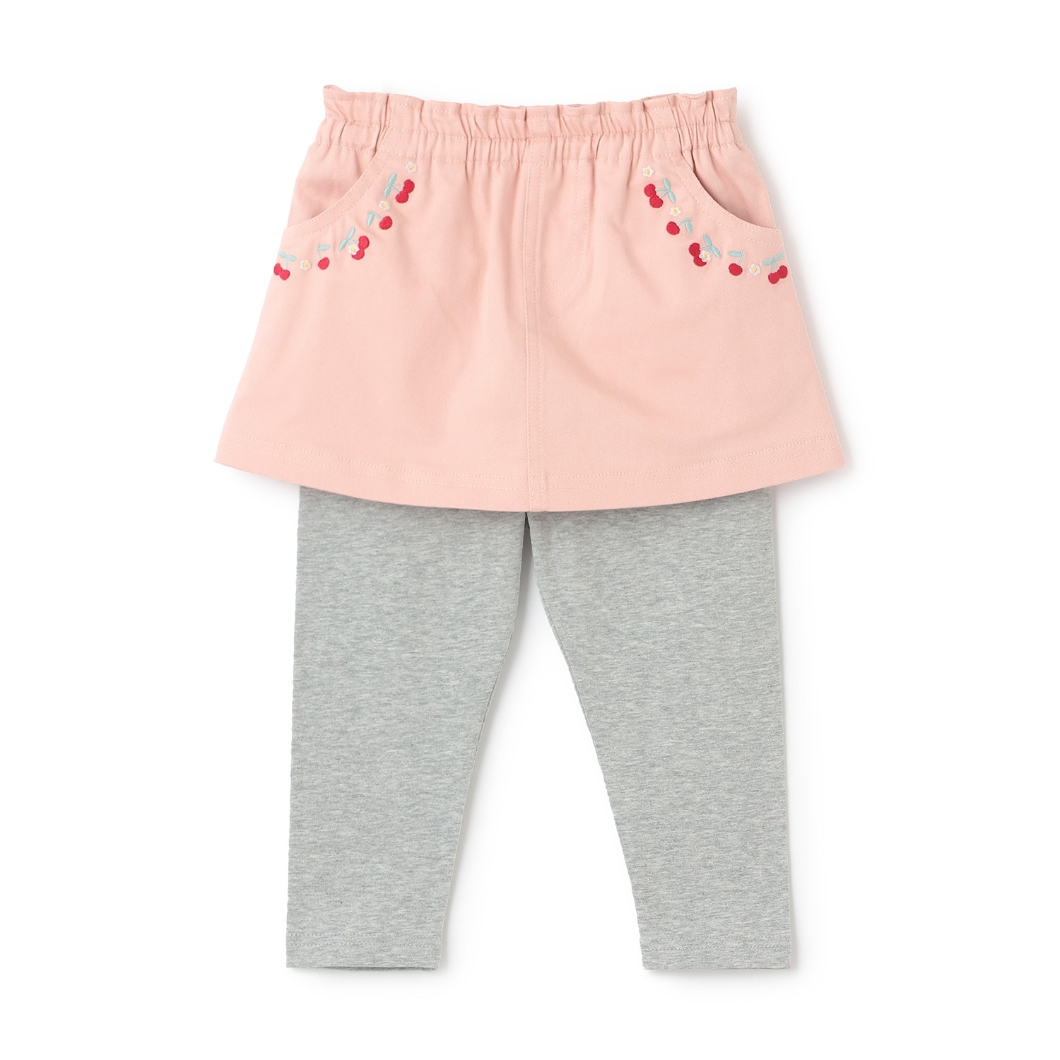 レギつき刺しゅうスカート