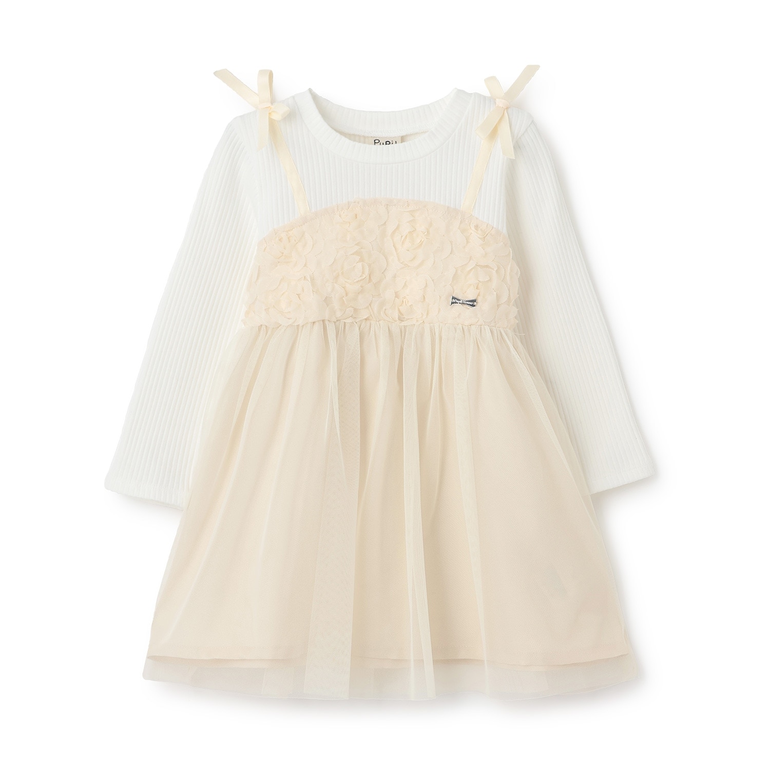 チュールドッキングワンピ