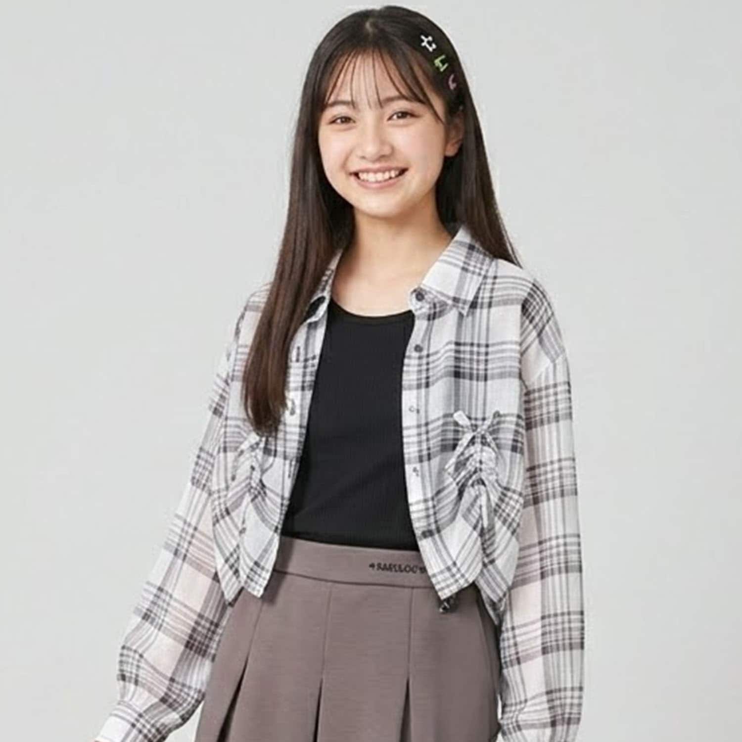 【milky coast】シアーシャツ×タンクトップセット