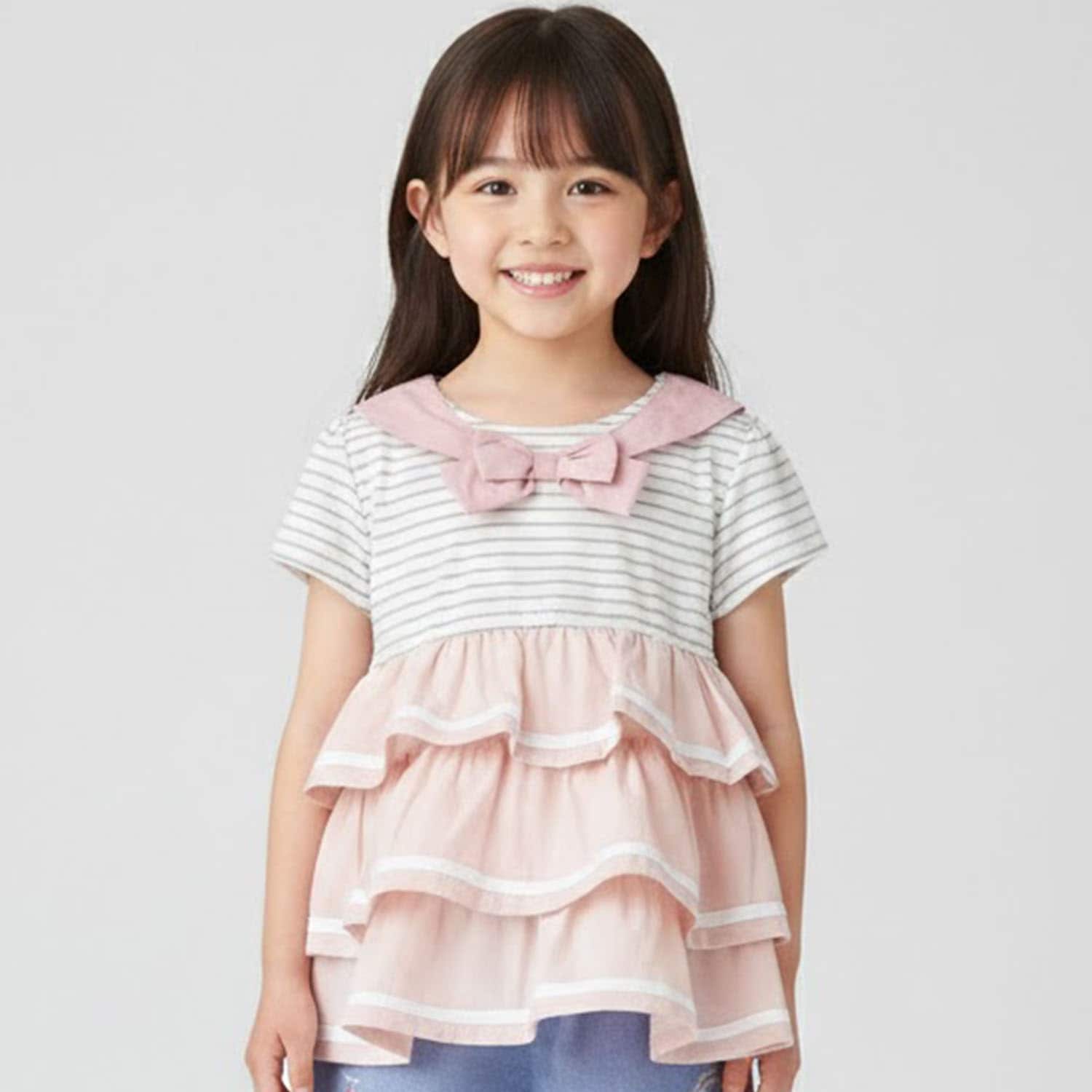 セーラーフリルチュニック