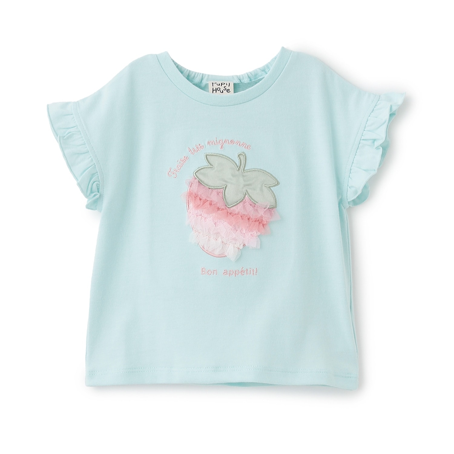 アップリケTシャツ