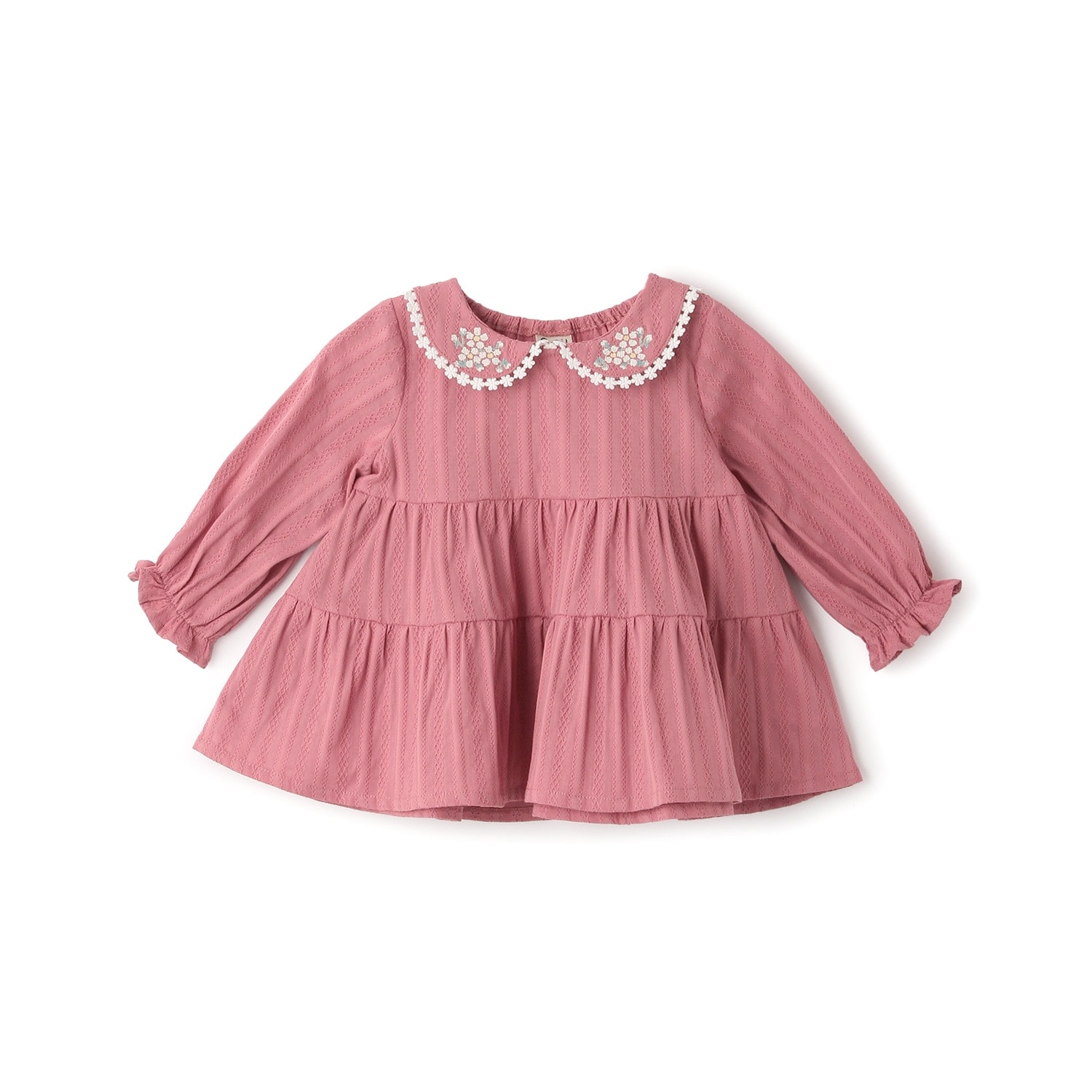 サクラ衿フリルカットブラウス