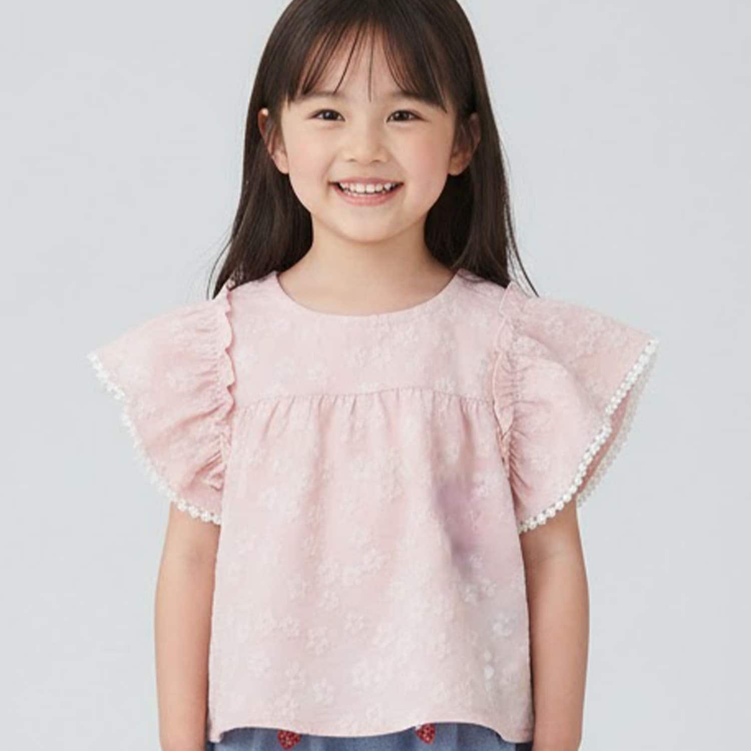 サクラ総柄チュニック