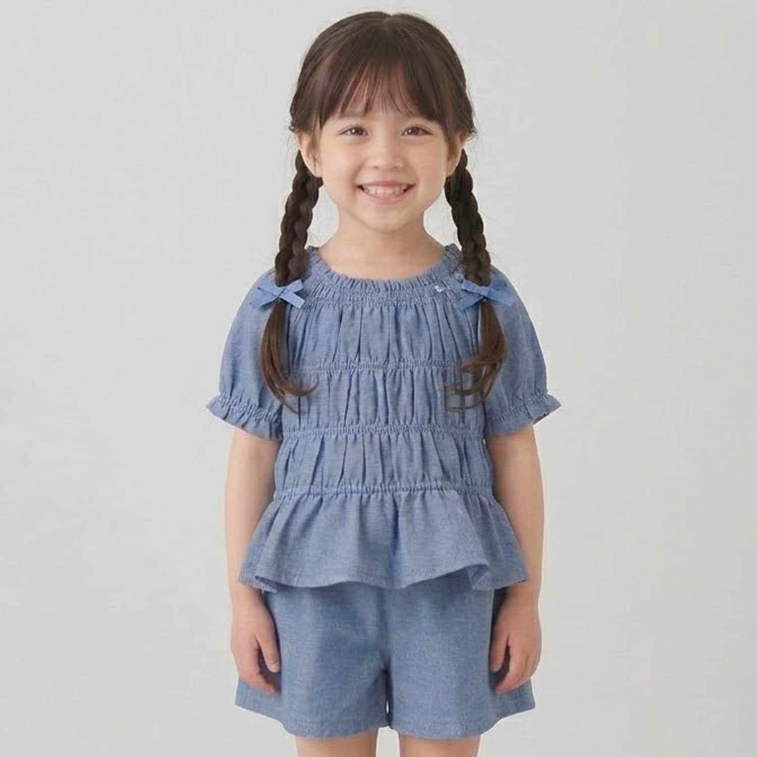 フリルチュニック×キュロットSETUP