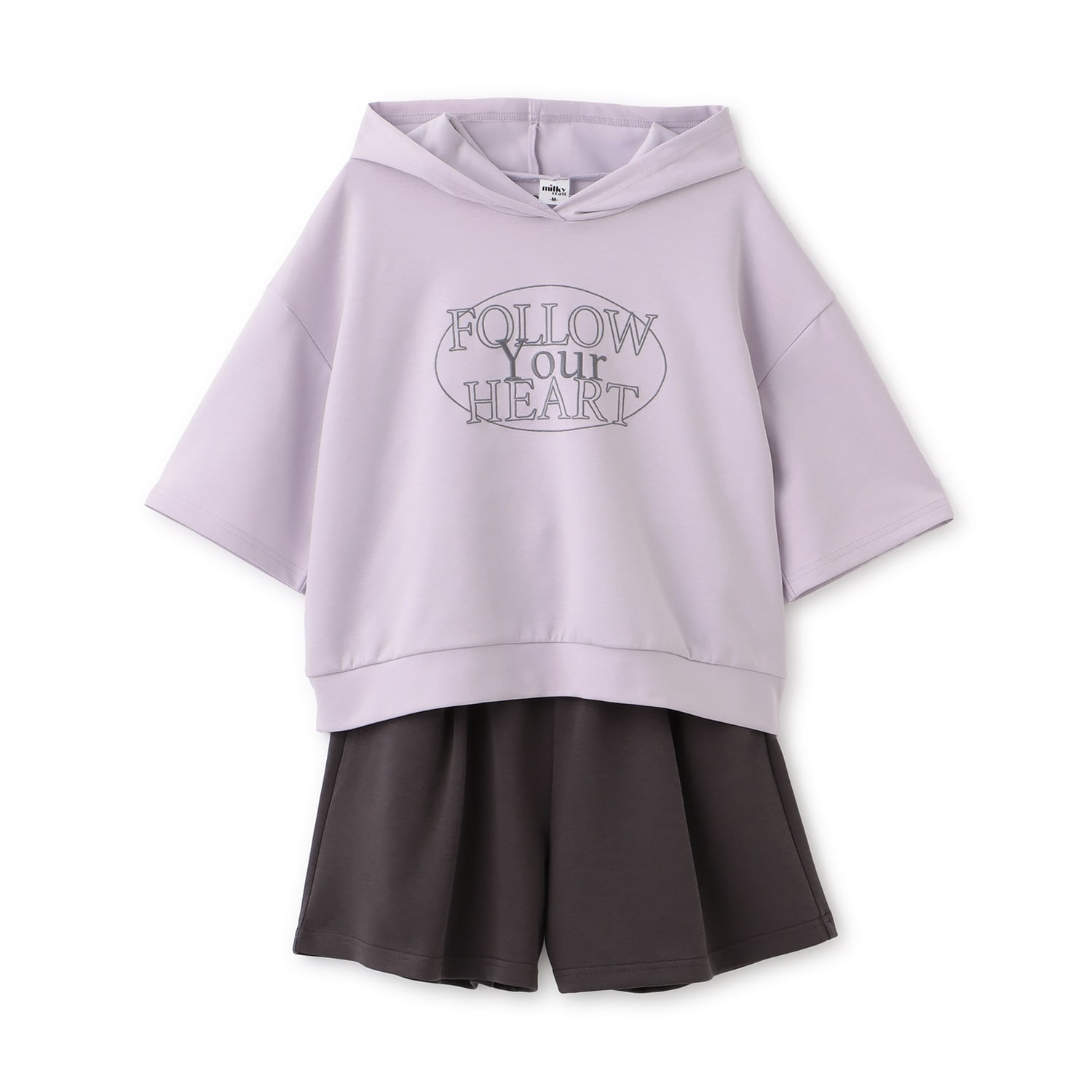 【milky coast】パーカー×ショートパンツセットアップ