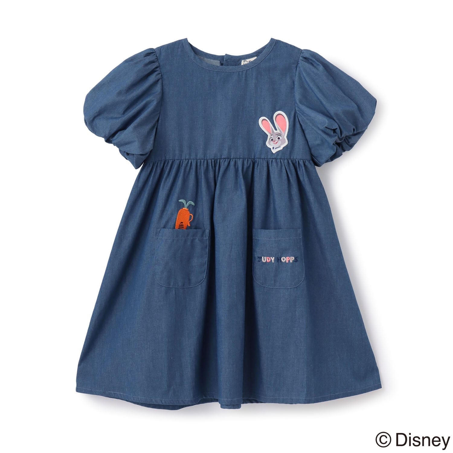 【ズートピア】パフスリーブワンピース