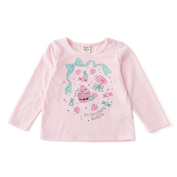 リボンスイーツプリントTシャツ