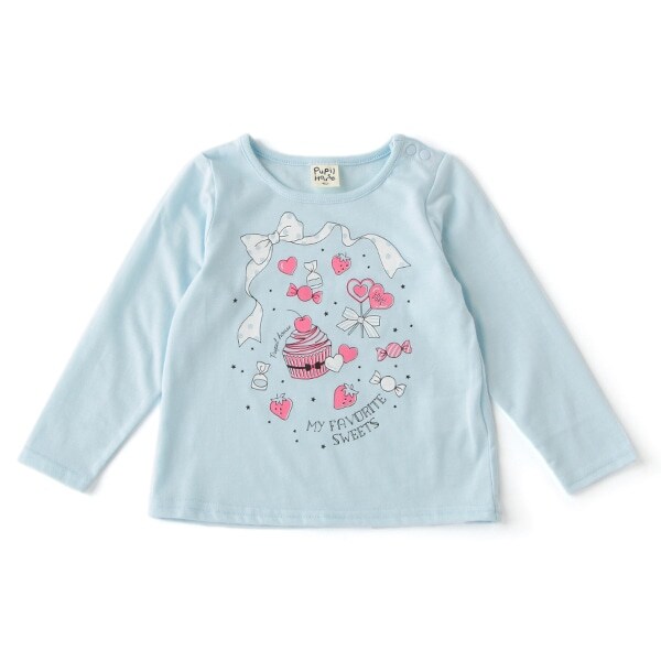 リボンスイーツプリントTシャツ
