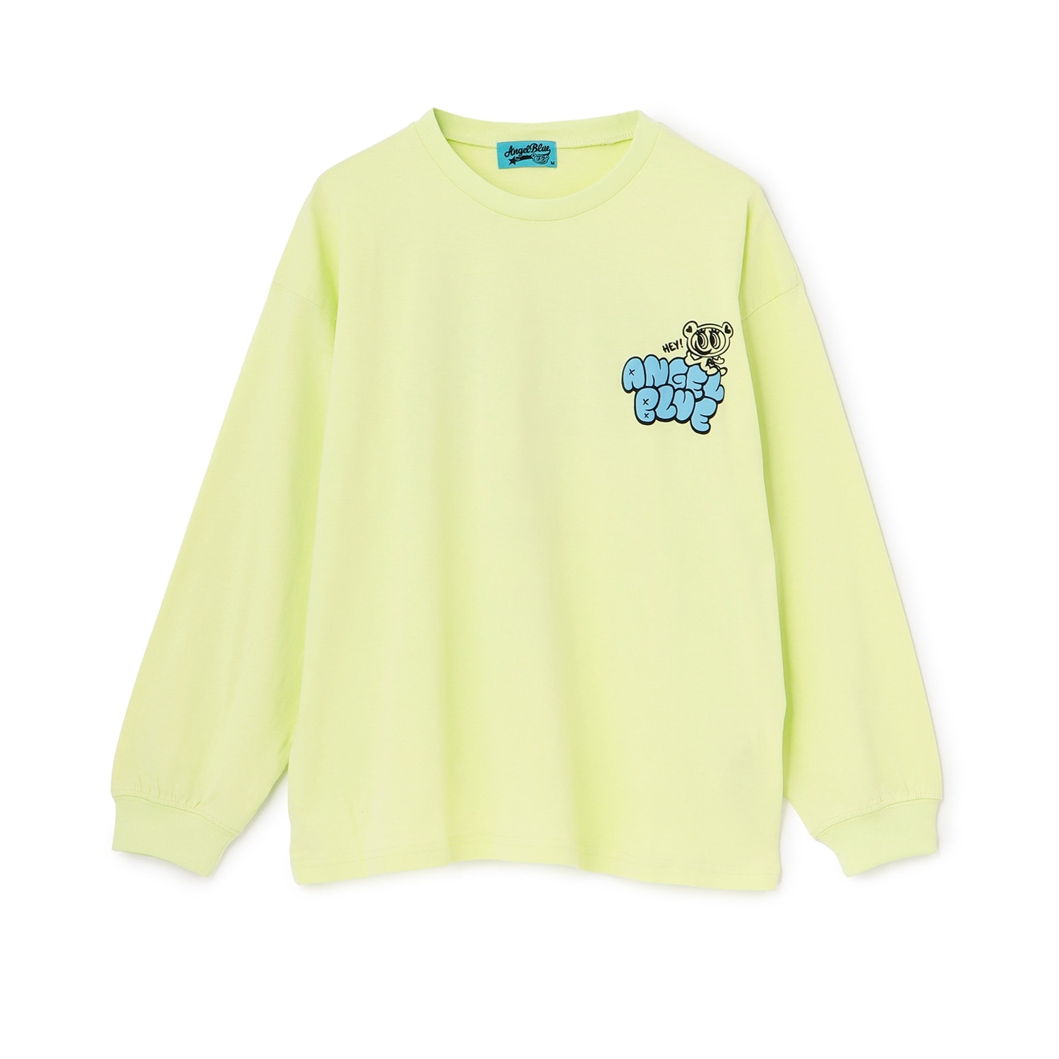 【エンジェルブルー】バックプリントルーズT