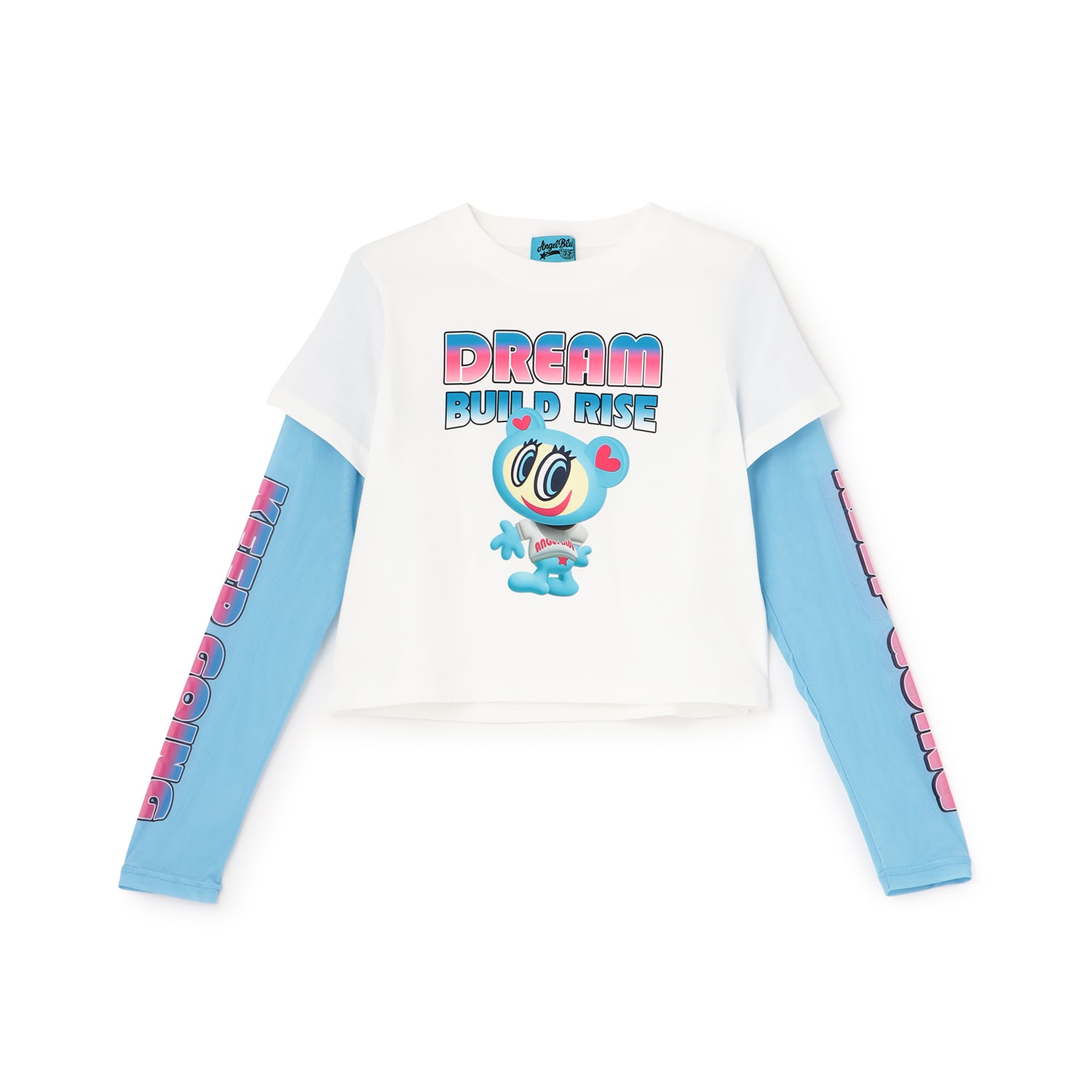 【エンジェルブルー】ナカムラくんレイヤード風Tシャツ