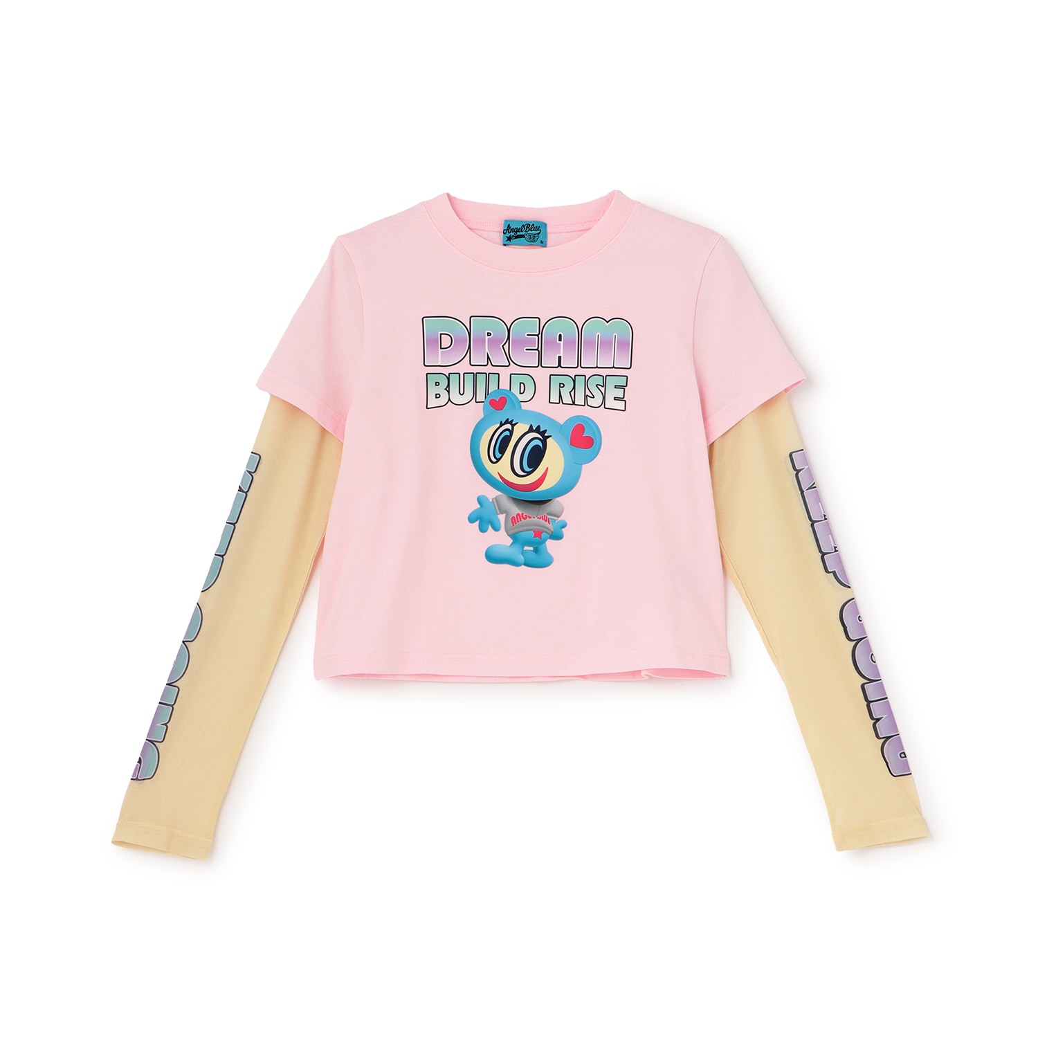 【エンジェルブルー】ナカムラくんレイヤード風Tシャツ