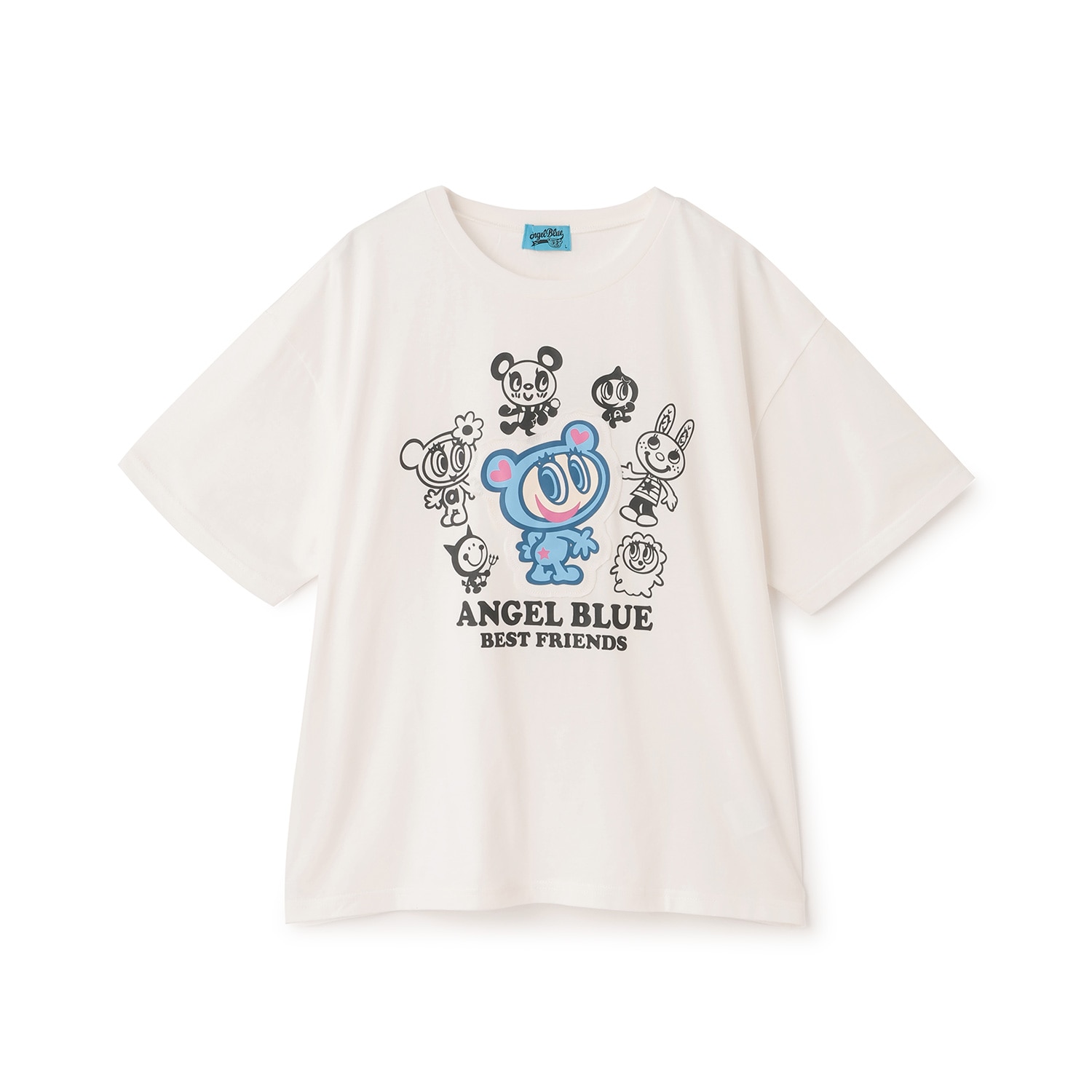 【エンジェルブルー】ナカムラくんリメイク風ルーズTシャツ