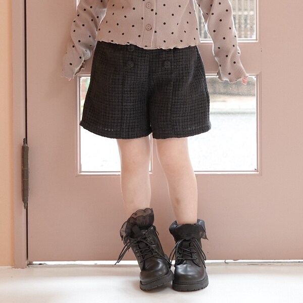 ツイードショートパンツ