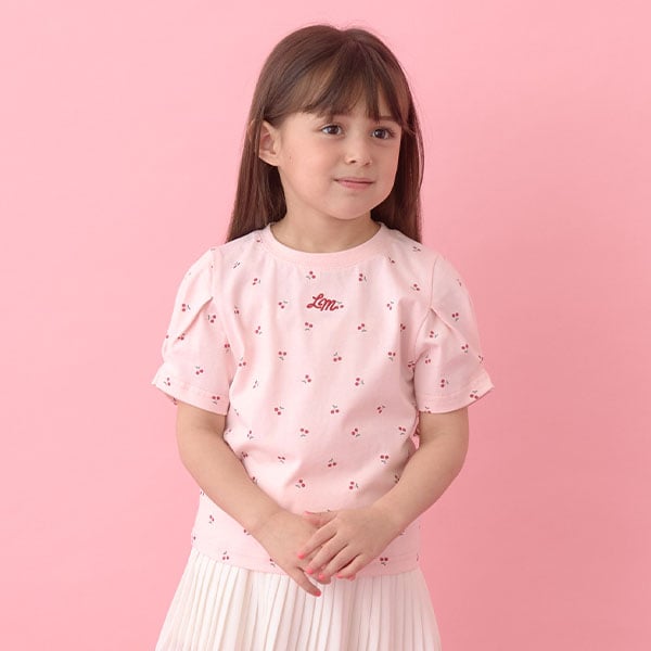 【美品】L'ESSAGE タックスリーブシャツ 小花柄 ブラウス ピンク系 JOURNAL STANDARD - 【2024SS】L'ESSAGE タックスリーブシャツ