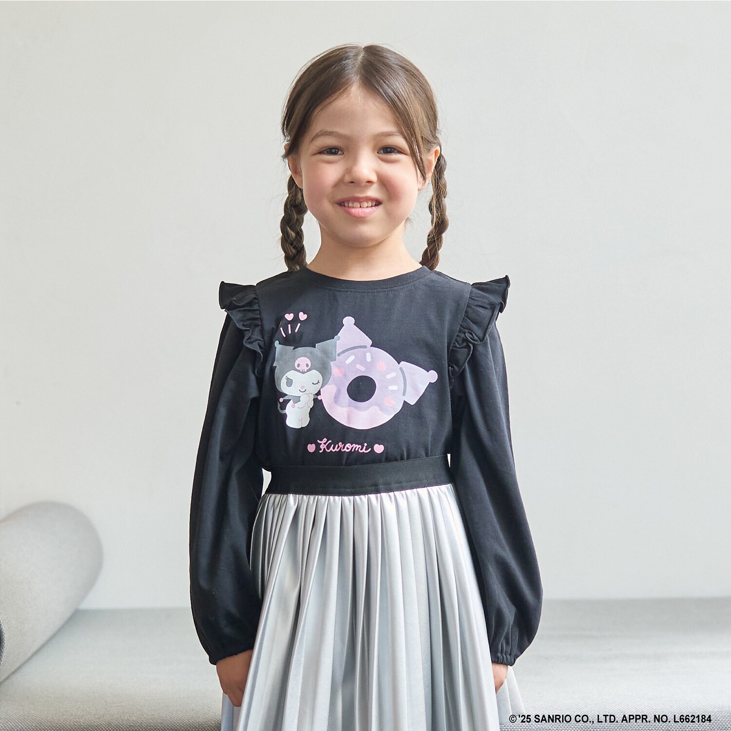 【予約商品】【サンリオキャラクターズ】【どちらが前でもOK】【ソフトコットン】Tシャツ