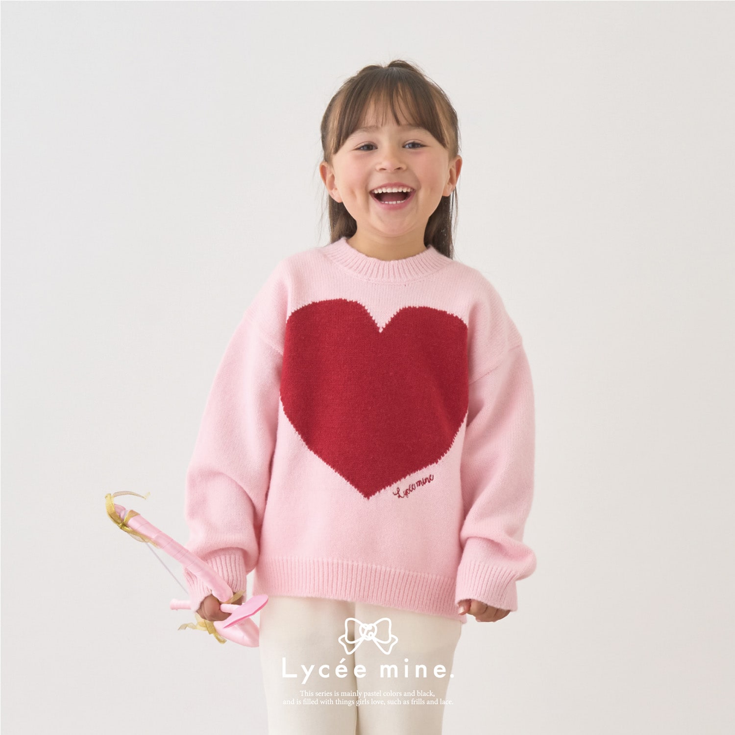 【Lycee mine バレエシリーズ】ハートセーター