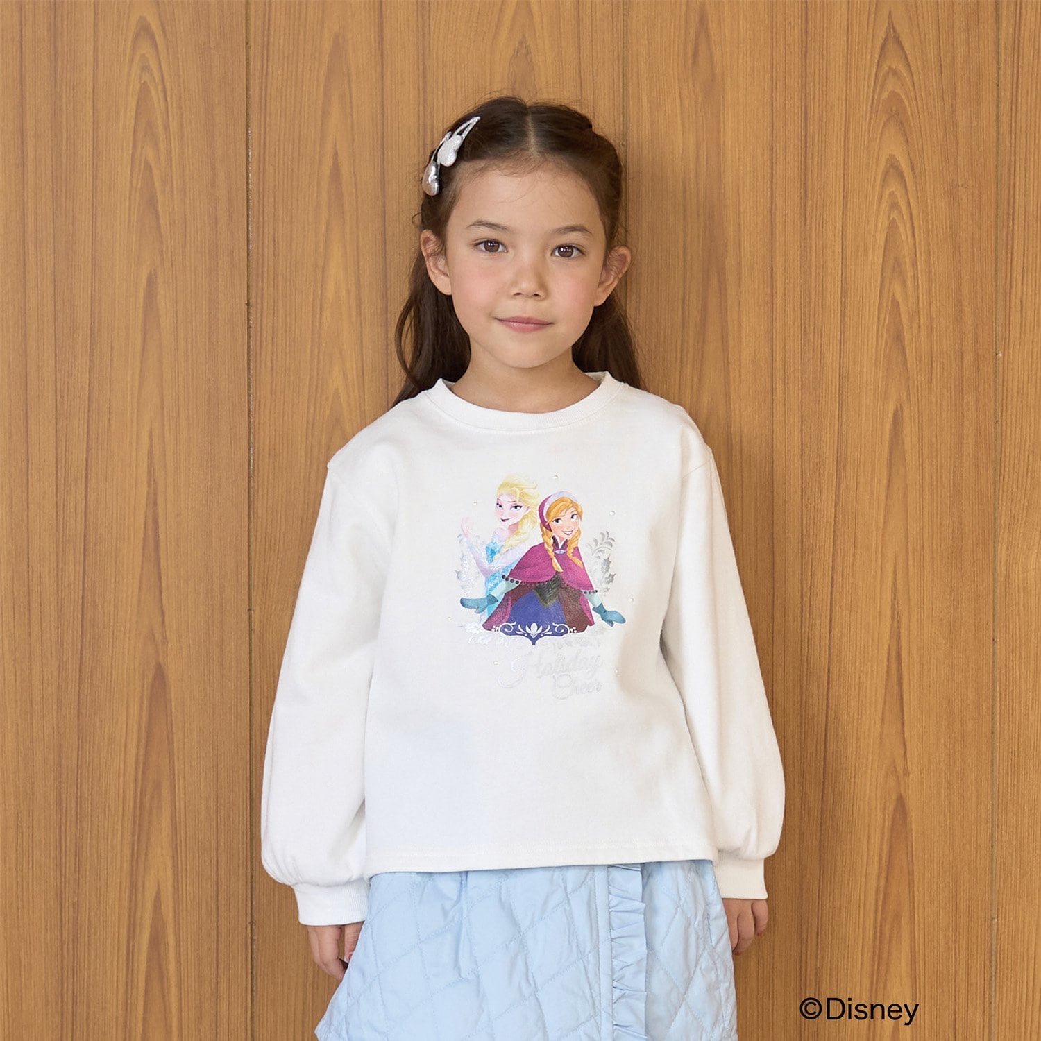 Frozen】【毛玉バイバイ裏起毛】キラキララメ＆転写アソートプリント