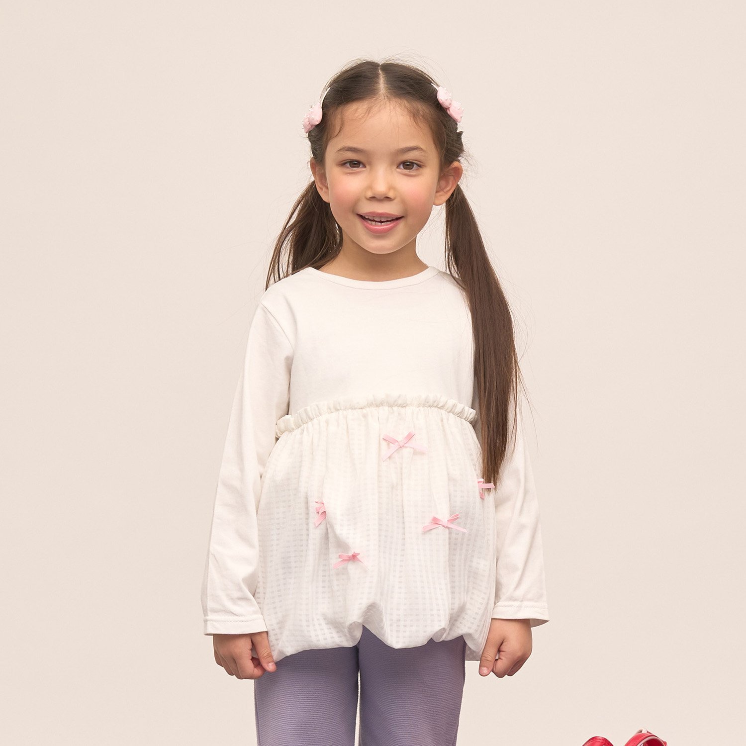 【速乾・UV・型崩れしない】【どちらが前でもOK】【ムテキT】バルーンペプラムトップス