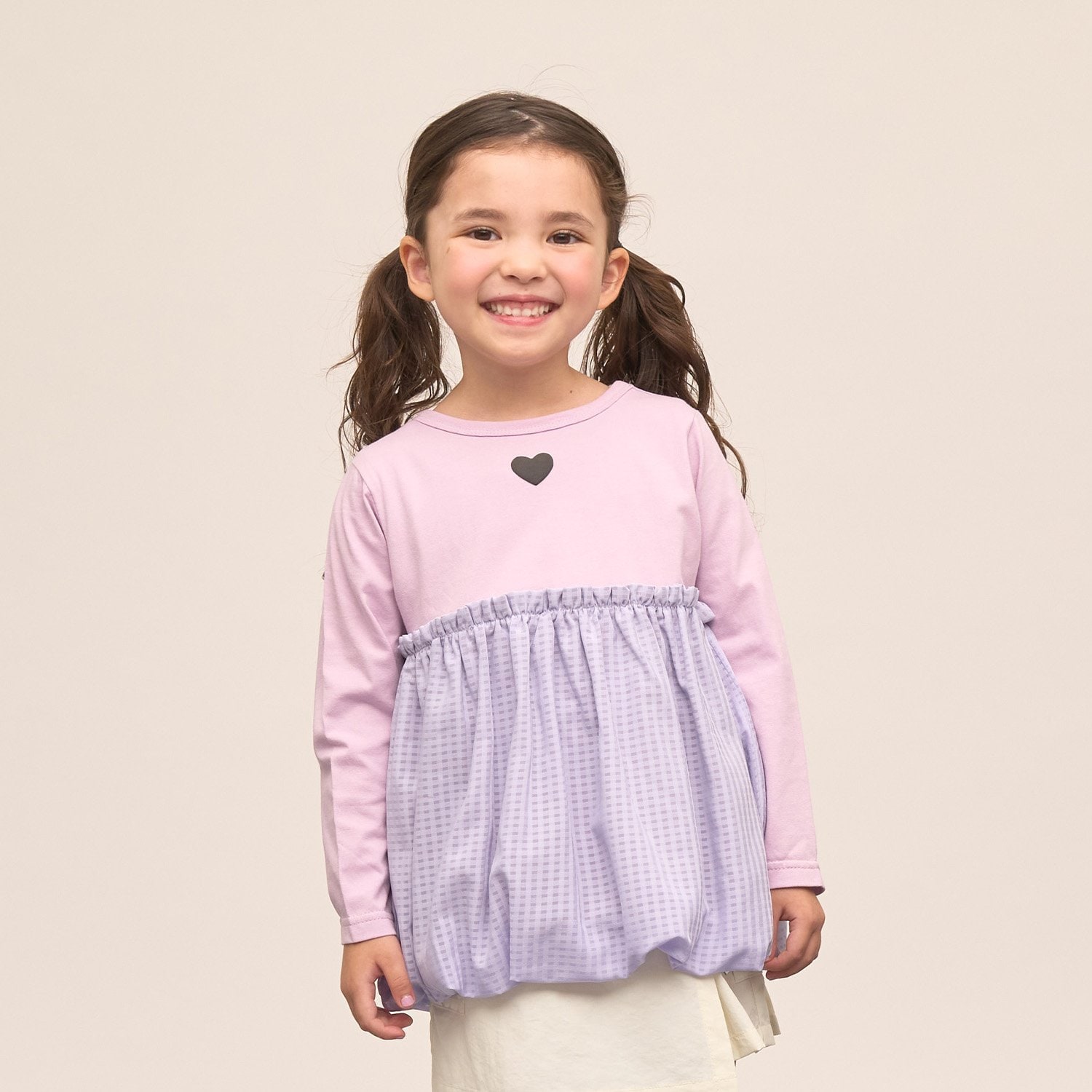 【速乾・UV・型崩れしない】【どちらが前でもOK】【ムテキT】バルーンペプラムトップス