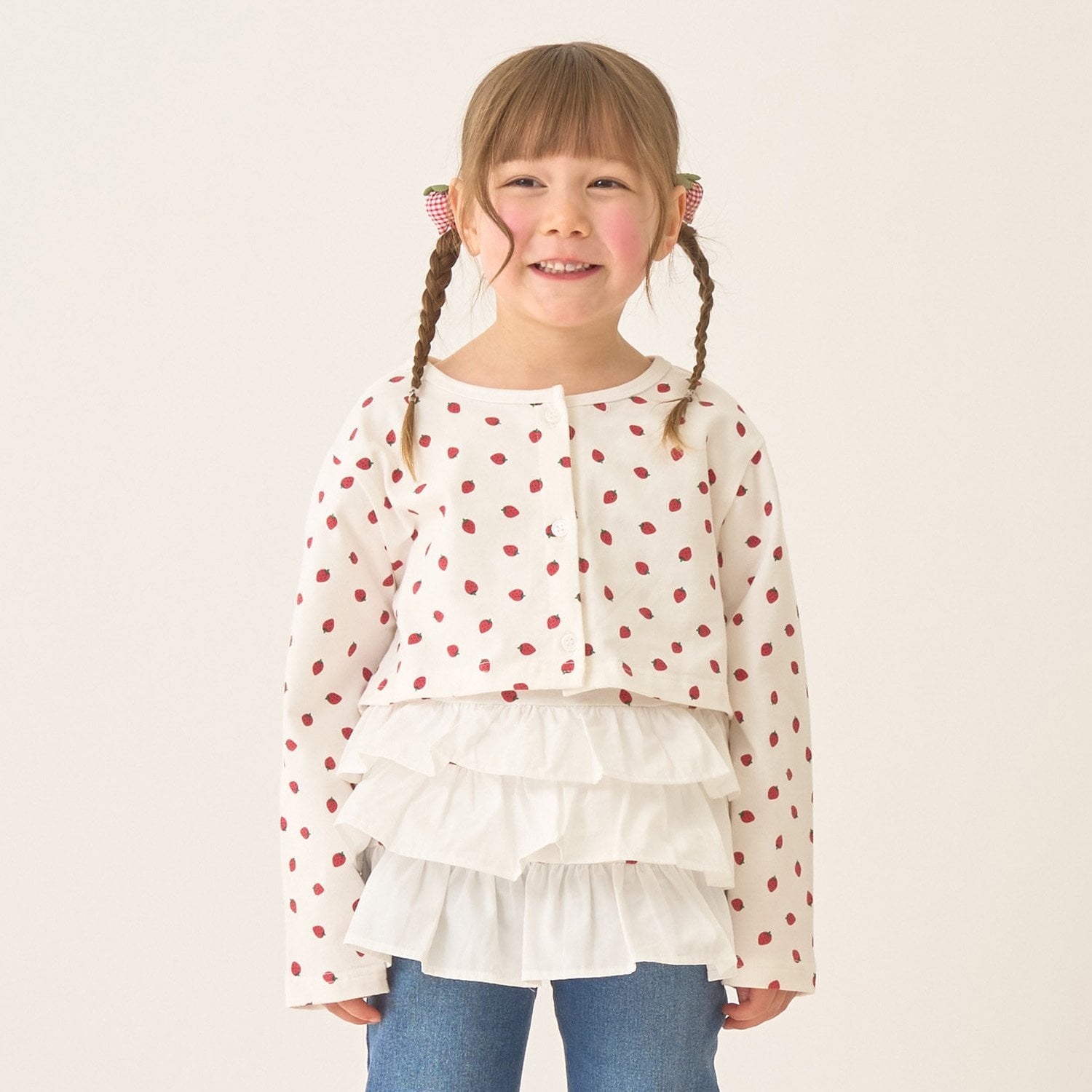 【速乾・UV・型崩れしない】アソート総柄ミニ丈カーディガン・フリルキャミセット【Lycee mine バレエシリーズ】