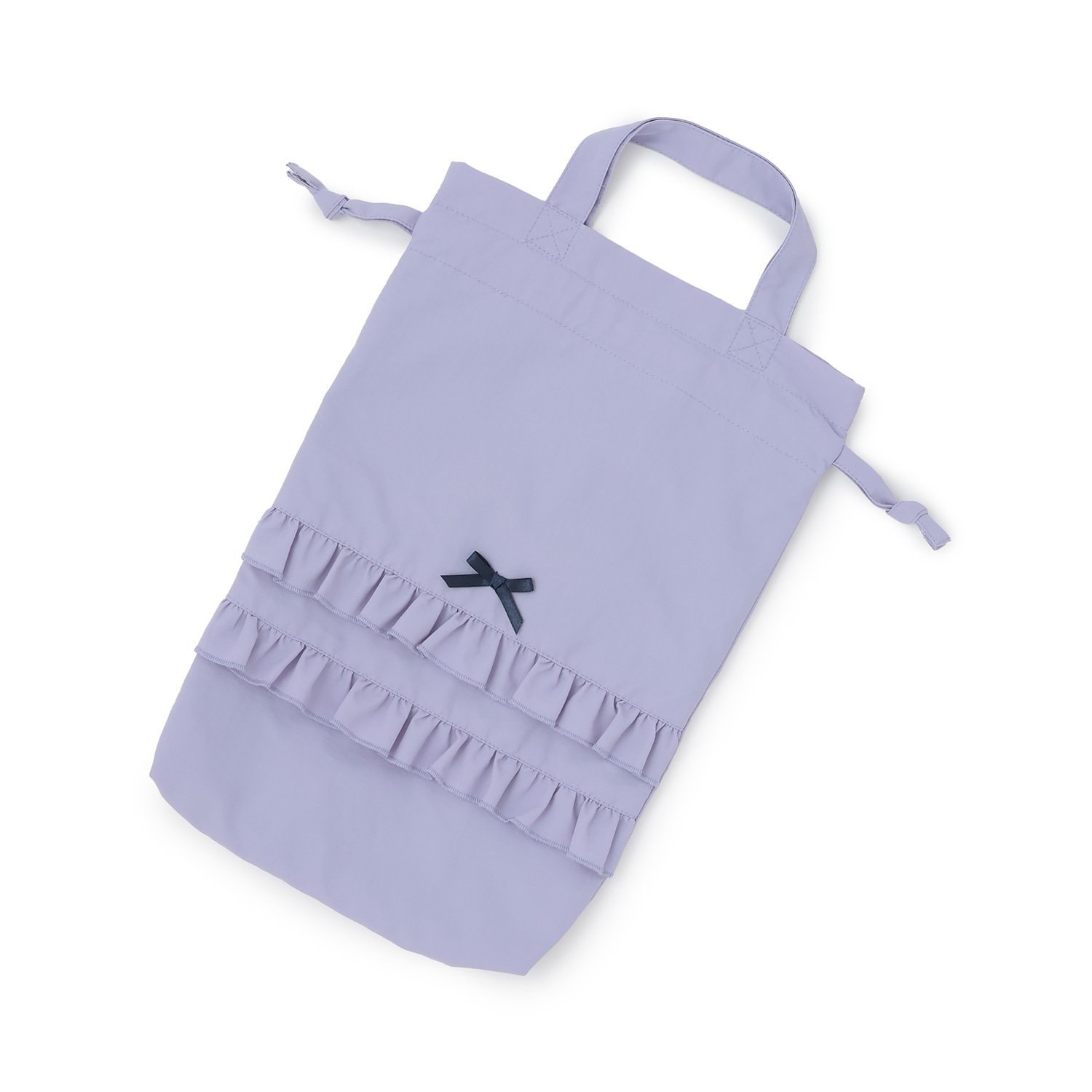 【予約/1月中旬～1月下旬入荷予定】【スクール対応】【撥水・防汚・耐久・UV】リボン付きフリルシューズバック