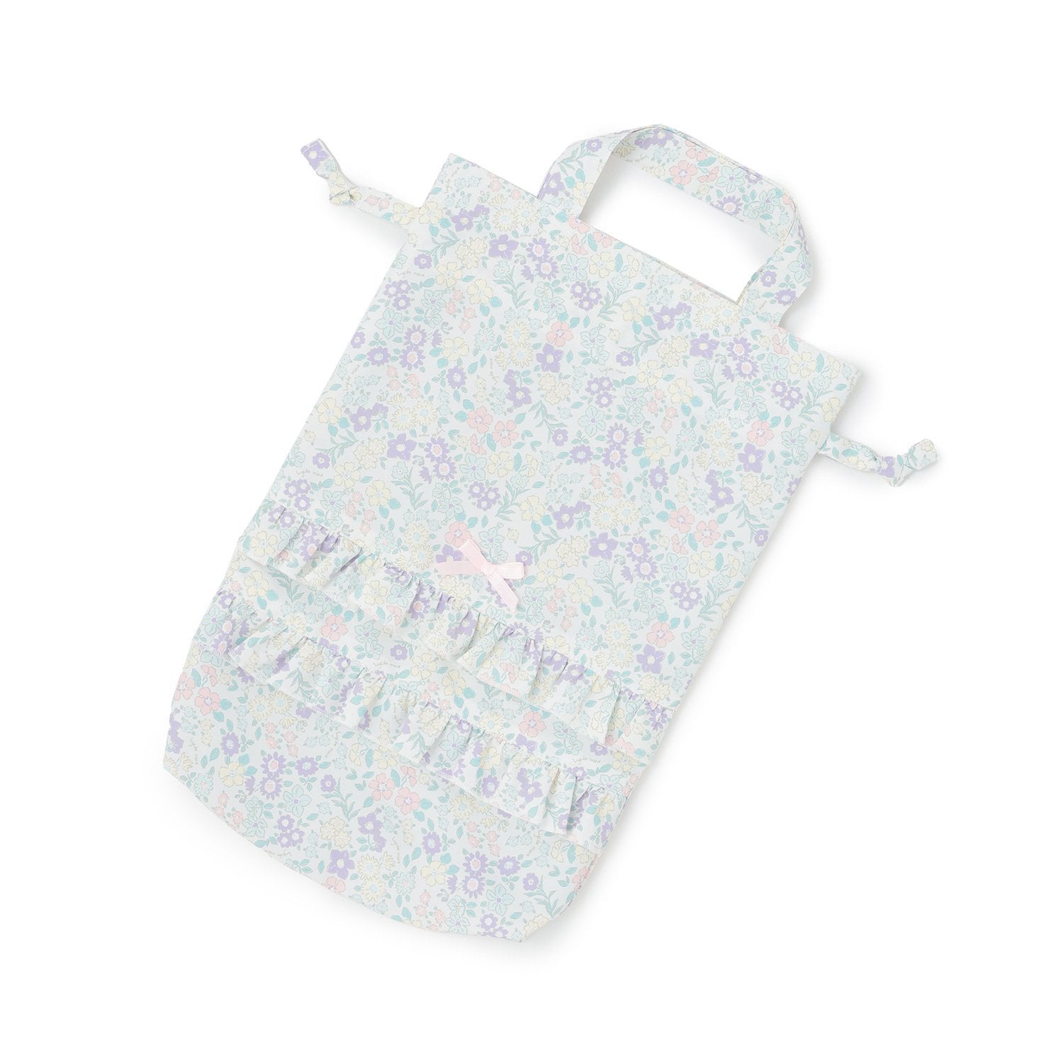 【予約/1月中旬～1月下旬入荷予定】【スクール対応】【撥水・防汚・耐久・UV】リボン付きフリルシューズバック