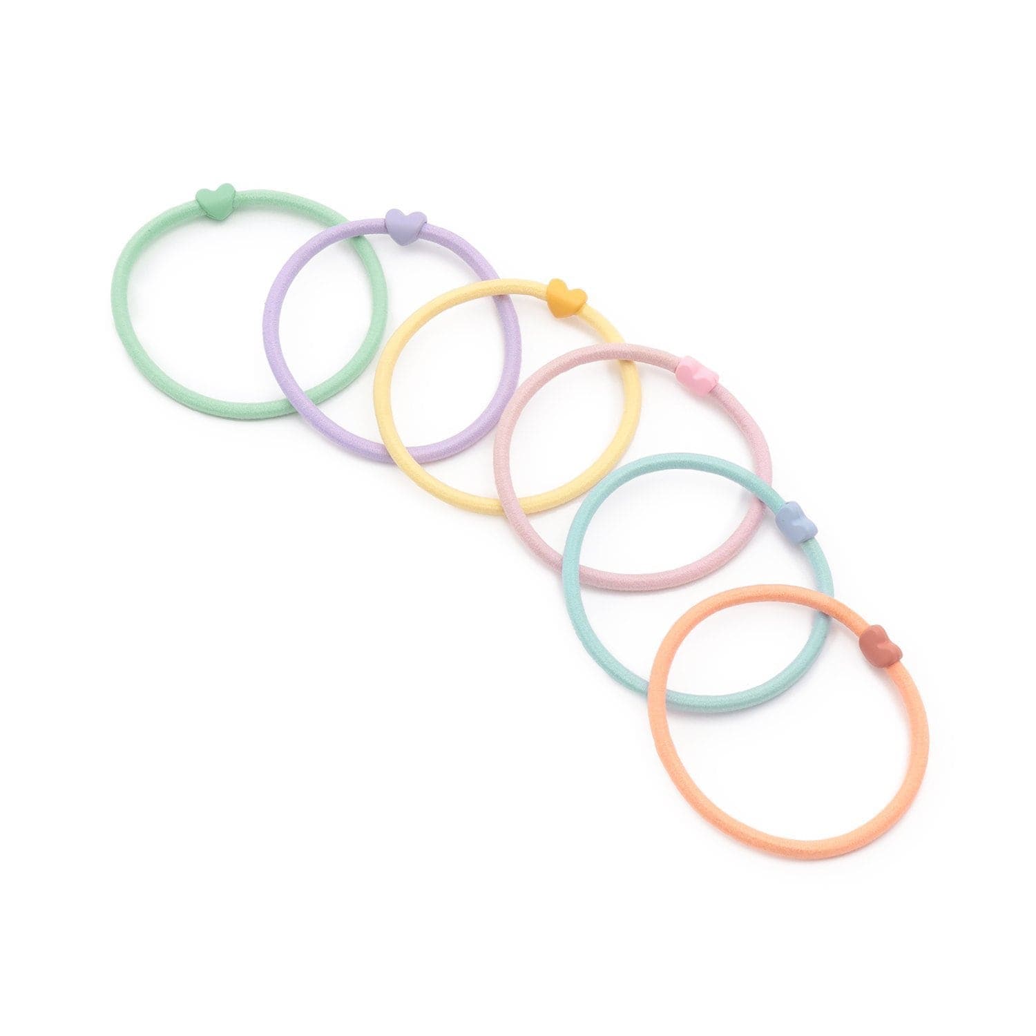 ミニミニハートヘアゴム(6コセット)